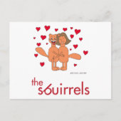 The Sbuirrels Ed and Mary Valentine Briefkaart (Voorkant)