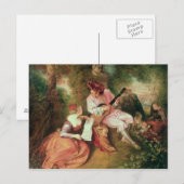 The Scale of Love, 1715-18 Briefkaart (Voorkant / Achterkant)