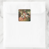 The Scale of Love, 1715-18 Vierkante Sticker (Tas)