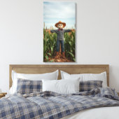 The Scarecrow Canvas Afdruk (Insitu (Slaapkamer))