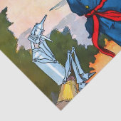 “The Scarecrow van Oz” door John R Neill Tissuepapier (Detail)