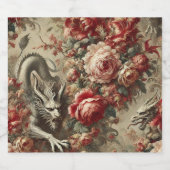 The Scarlet Thicket – Gothic Mythic Design Bier Etiket (Enkel label)