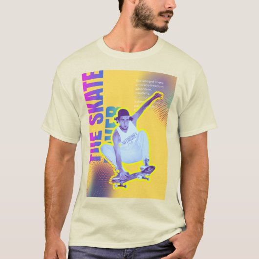 The Schaats Lover - Mannen T-shirt (Voorkant)