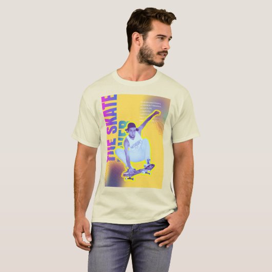 The Schaats Lover - Mannen T-shirt (Voorkant volledig)