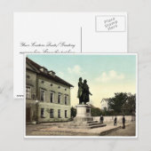 The Schiller and Goethe Monument, Weimar, Thüringi Briefkaart (Voorkant / Achterkant)