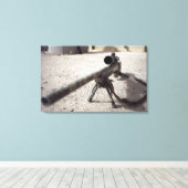 The Schmidt & Bender M-854155 DS Canvas Afdruk (Insitu (Houten vloer))