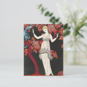 The Science Tree Evening Dress - George Barbier Briefkaart (Staand voorkant)