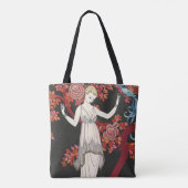 The Science Tree Evening Dress - George Barbier Tote Bag (Achterkant)