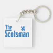 The Scotsman Sleutelhanger (Achterkant)