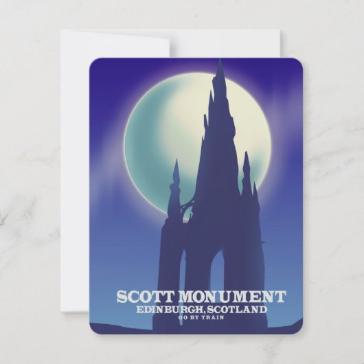 The Scott Monument, Edinburgh, Schotland (Voorkant)