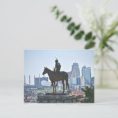 The Scout Statue, Kansas City, Missouri Briefkaart (Staand voorkant)
