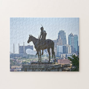 The Scout Statue, Kansas City, Missouri Legpuzzel