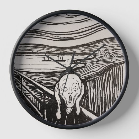 The Scream (1895) Edvard Munch Woodcut Fine Art (Voorkant)