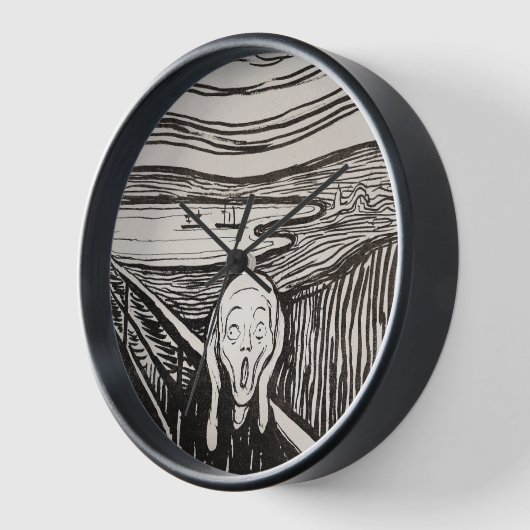 The Scream (1895) Edvard Munch Woodcut Fine Art (Hoek)