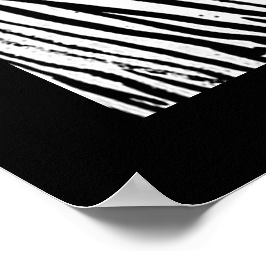 The Scream by Edvard Munch Poster (Hoek)