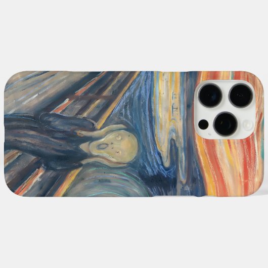 The Scream Case-Mate iPhone Case (Achterkant (horizontaal))