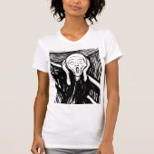 The Scream – Edvard Munch Art T-shirt (Voorkant)