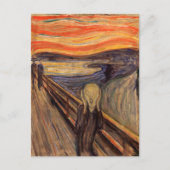 The Scream - Edvard Munch Briefkaart (Voorkant)