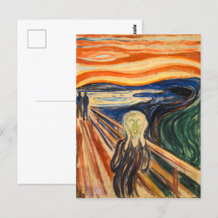 The Scream Edvard Munch Briefkaart