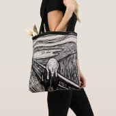 The Scream – Edvard Munch – Custom Text Tote Bag (Dichtbij)