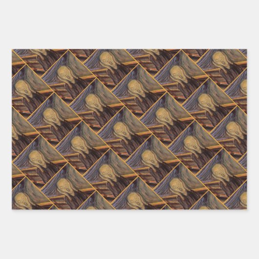 The Scream - Edvard Munch Inpakpapier Vel (Voorkant)