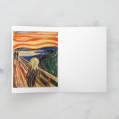 The Scream | Edvard Munch | Kaart (Binnen)