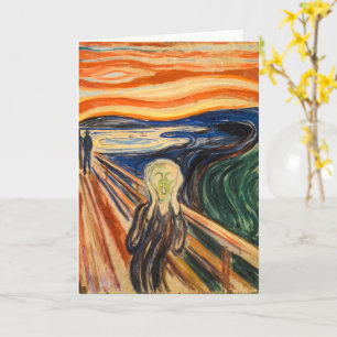 The Scream Edvard Munch Kaart