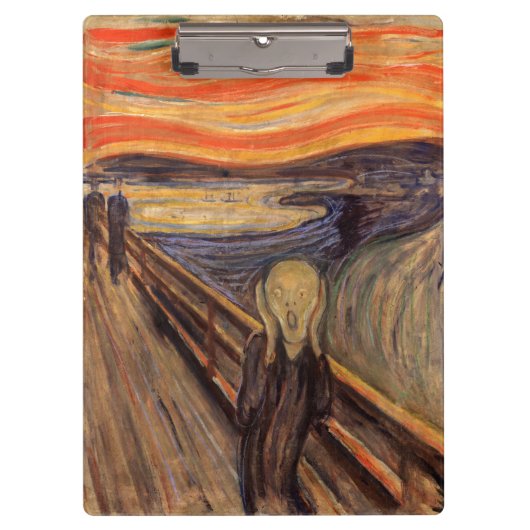 The Scream - Edvard Munch Klembord (Voorkant)