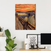 The Scream - Edvard Munch Poster (Thuiskantoor)