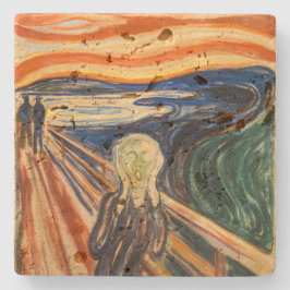 The Scream | Edvard Munch | Stenen Onderzetter