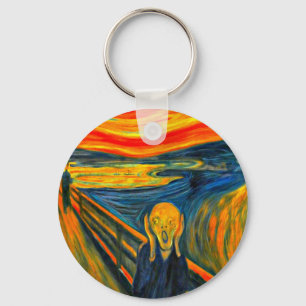 The Scream, Fine Art van Munch, Sleutelhanger