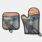 The Scream Ovenwant & Pannenlap Set (Voorkant)