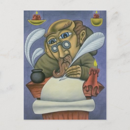 The Scribe Briefkaart (Voorkant)