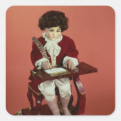 The Scribe Vierkante Sticker (Voorkant)