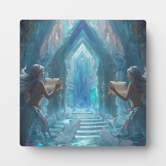 The Scroll Keepers of the Deep” Fotoplaat (Voorkant)