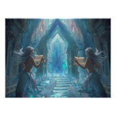 The Scroll Keepers of the Deep” Perfect Poster (Voorkant)