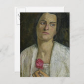 The Sculptress Clara Rilke-Westhoff 1905 Briefkaart (Voorkant / Achterkant)