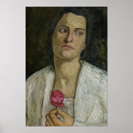 The Sculptress Clara Rilke-Westhoff 1905 Poster (Voorkant)