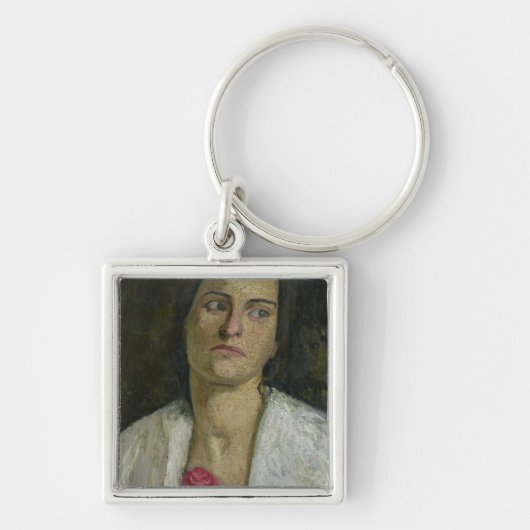 The Sculptress Clara Rilke-Westhoff 1905 Sleutelhanger (Voorkant)