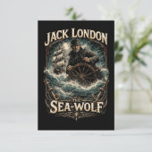 The Sea-Wolf Bedankkaart (Staand voorkant)