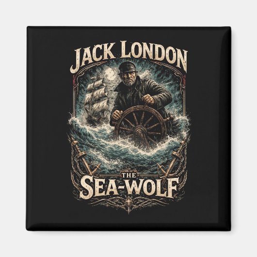 The Sea-Wolf Magneet (Voorkant)