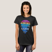 The Sea Won't Leave My Gypsy Soul  Gypsy travels b T-shirt (Voorkant volledig)