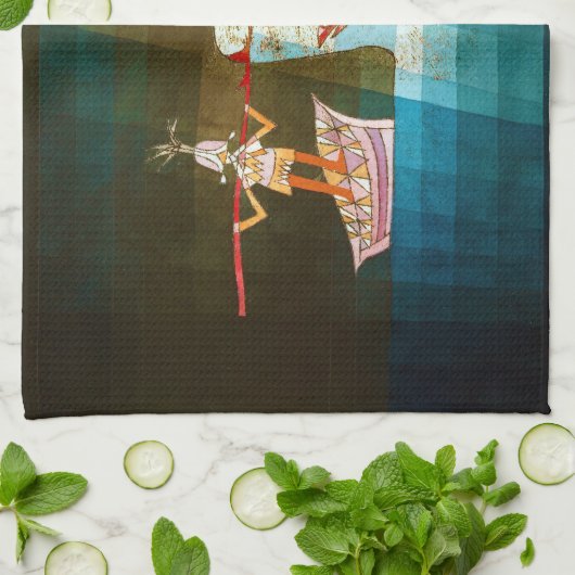 The Seafarers, Paul Klee Theedoek (Gevouwen)