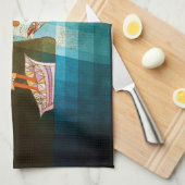 The Seafarers, Paul Klee Theedoek (Quarter Fold)