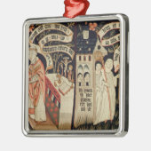 The Search after Truth, Duits, c.1490 Metalen Ornament (Links)