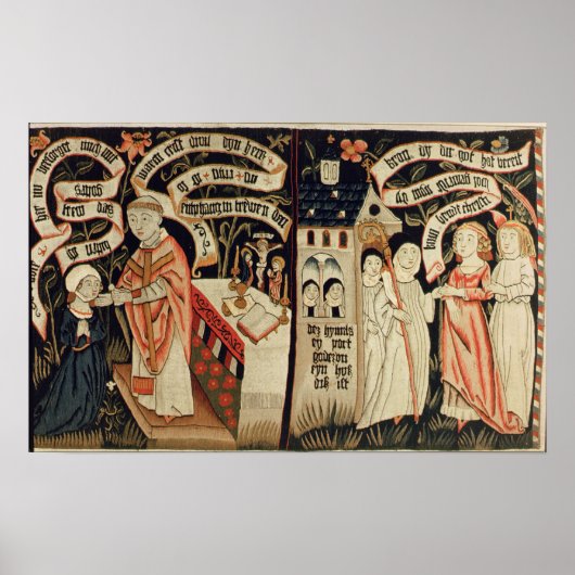 The Search after Truth, Duits, c.1490 Poster (Voorkant)