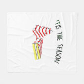 The Season Christmas Tree  Fleece Deken (Voorkant (Horizontaal))