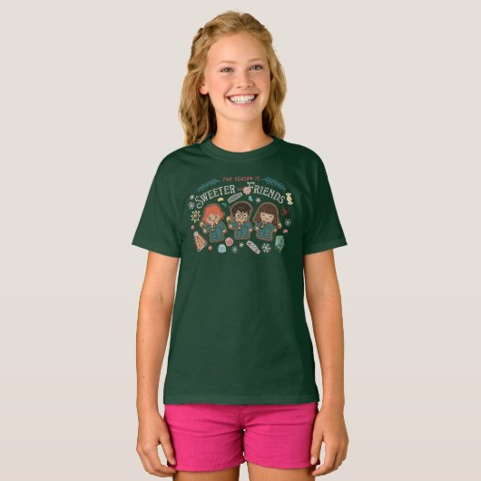 The Season is Sweeter with Friends T-shirt (Voorkant volledig)