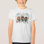 The Season is Sweeter with Friends Tri-Blend Shirt (Voorkant)