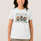 The Season is Sweeter with Friends Tri-Blend Shirt (Voorkant)